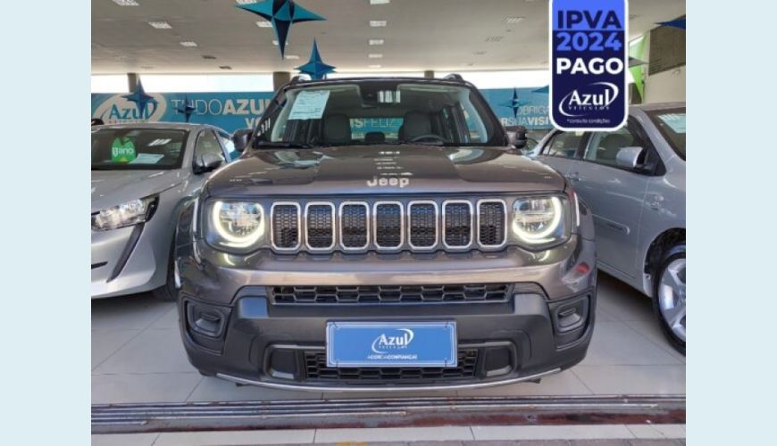 JEEP RENEGADE 1.3 T270 TURBO FLEX LONGITUDE AT6 - CINZA - 2022 Foto 2 (Grande)