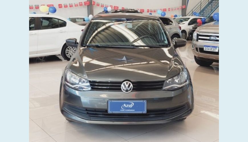 VOLKSWAGEN VOYAGE 1.0 MI 8V FLEX 4P MANUAL - CINZA - 2013 Foto 2 (Grande)