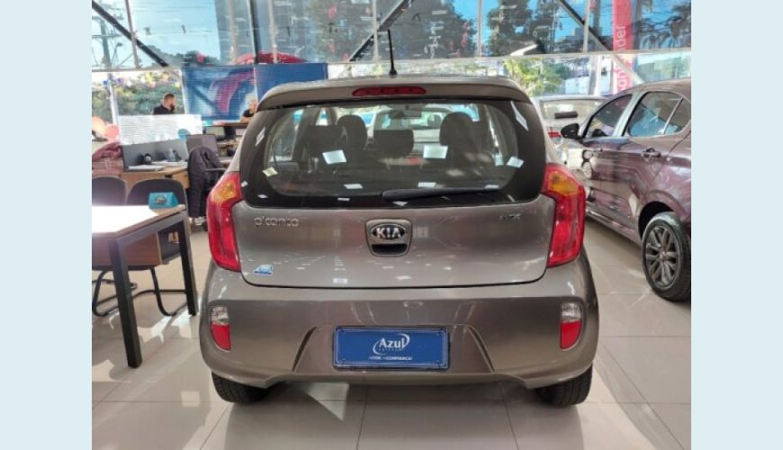 KIA PICANTO 1.0 EX 12V FLEX 4P MANUAL - CINZA - 2014 Foto 2 (Grande)