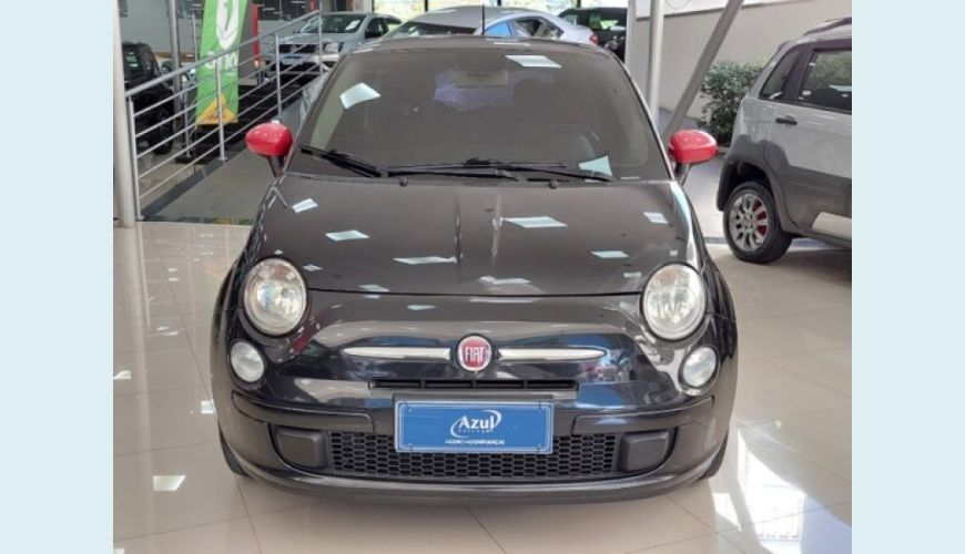 FIAT 500 1.4 CULT 8V FLEX 2P MANUAL - PRETO - 2013 Foto 2 (Grande)