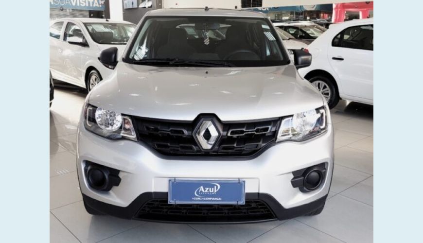 RENAULT KWID 1.0 12V SCE FLEX INTENSE MANUAL - BRANCO - 2018 Foto 2 (Grande)