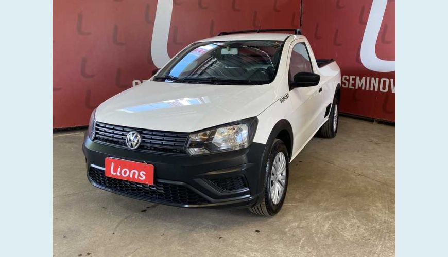 VOLKSWAGEN SAVEIRO ROBUST 1.6 MSI CS FLEX - BRANCO - 2019 Foto 2 (Grande)