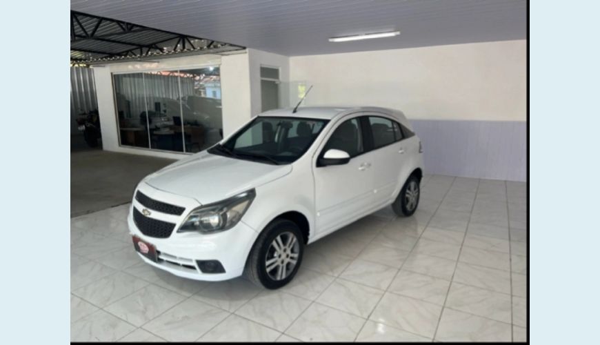 CHEVROLET AGILE 1.4 MPFI LTZ 8V FLEX 4P MANUAL - BRANCO - 2013 Foto 2 (Grande)