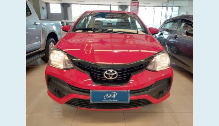 TOYOTA ETIOS 1.5 X PLUS SEDAN 16V FLEX 4P AUT. - VERMELHO - 2020 Foto 2 (Grande)