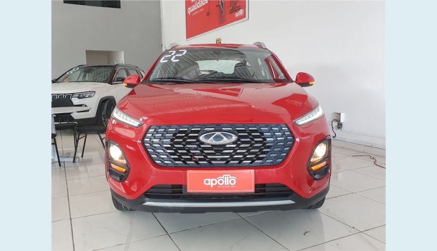 CHERY TIGGO 3X 1.0 VVT TURBO IFLEX PLUS CVT - VERMELHO - 2022 Foto 2 (Grande)