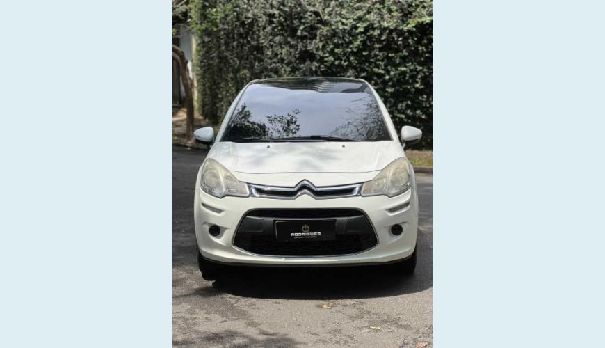 CITROËN C3 TENDANCE 1.5 8V FLEX - BRANCO - 2015 Foto 2 (Grande)