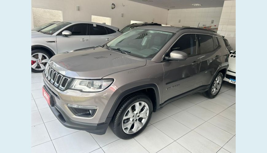 JEEP COMPASS 2.0 16V FLEX LONGITUDE AUT. - CINZA - 2021 Foto 2 (Grande)