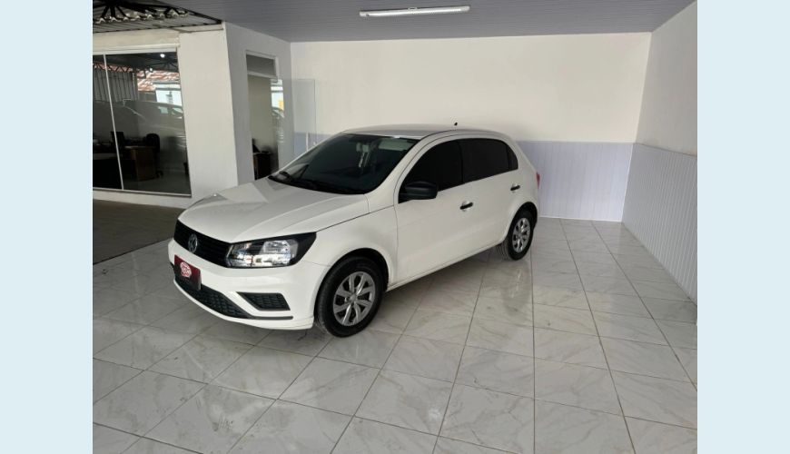 VOLKSWAGEN GOL 1.0 12V MPI TOTALFLEX 4P MANUAL - BRANCO - 2021 Foto 2 (Grande)