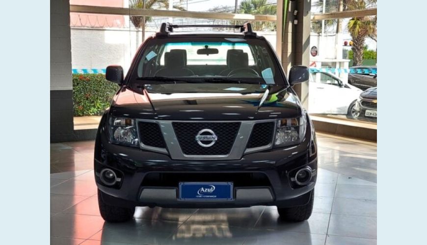 NISSAN FRONTIER 2.5 SV ATTACK 4X4 CD TURBO ELETRONIC DIESEL 4P MANUAL - PRETO - 2014 Foto 2 (Grande)