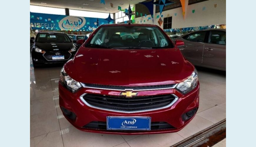 CHEVROLET ONIX 1.0 MPFI LT 8V FLEX 4P MANUAL - VERMELHO - 2019 Foto 2 (Grande)