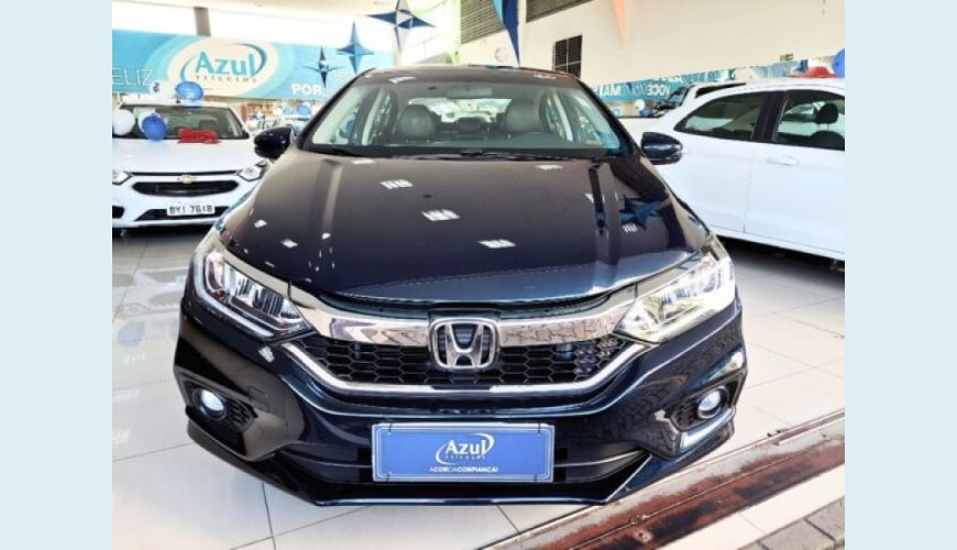 HONDA CITY 1.5 EXL 16V FLEX 4P AUT. - AZUL - 2019 Foto 2 (Grande)