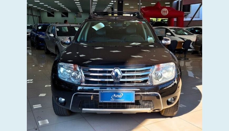 RENAULT DUSTER 2.0 DYNAMIQUE 4X2 16V FLEX 4P MANUAL - PRETO - 2013 Foto 2 (Grande)