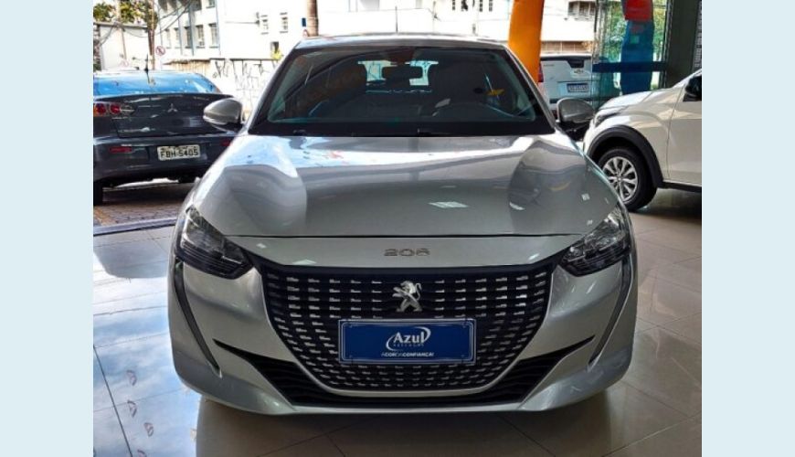 PEUGEOT 208 1.6 16V FLEX ALLURE AT6 - PRATA - 2022 Foto 2 (Grande)