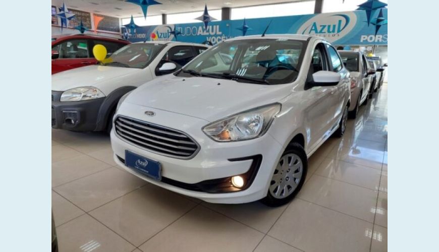 FORD KA 1.0 TIVCT FLEX SE SEDAN MANUAL - BRANCO - 2019 Foto 2 (Grande)
