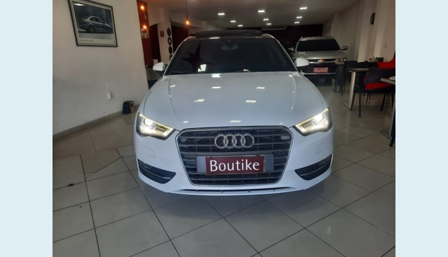 AUDI A3 1.8 TFSI SPORT 16V 2P S-TRONIC - BRANCO - 2014 Foto 2 (Grande)