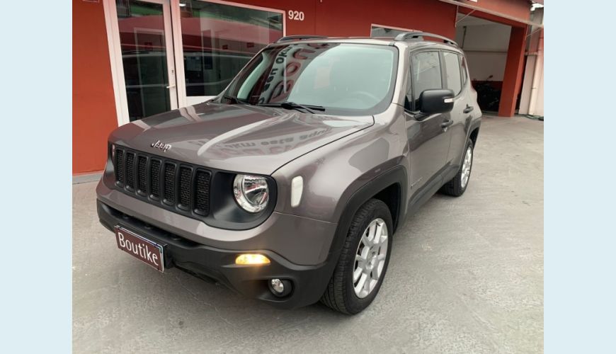 JEEP RENEGADE 1.8 16V FLEX SPORT 4P AUT. - CINZA - 2021 Foto 2 (Grande)