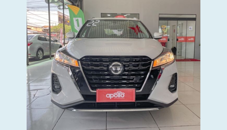 NISSAN KICKS 1.6 16V FLEXSTART ADVANCE XTRONIC - BRANCO - 2022 Foto 2 (Grande)