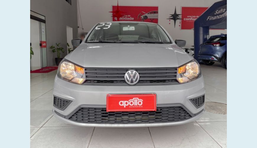 VOLKSWAGEN GOL 1.0 12V MPI TOTALFLEX 4P MANUAL - PRATA - 2023 Foto 2 (Grande)