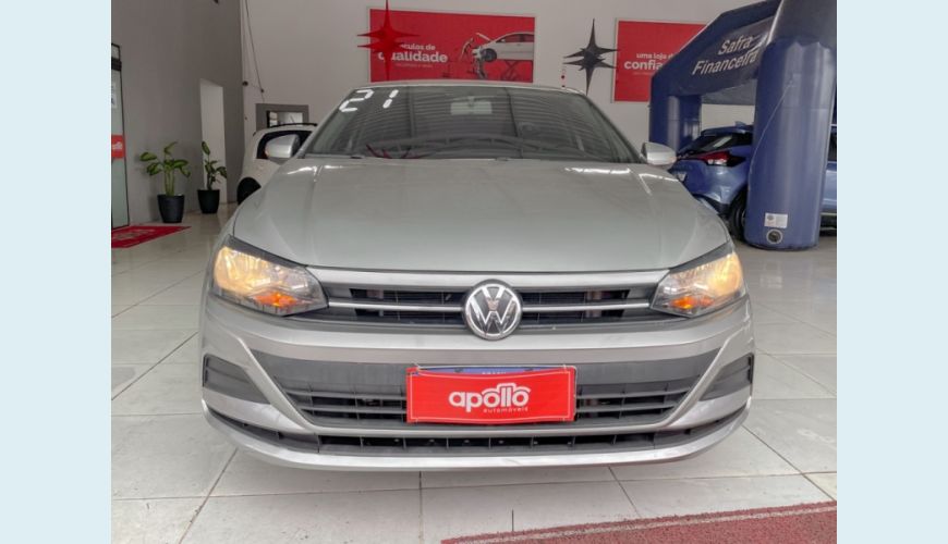 VOLKSWAGEN VIRTUS 1.6 MSI TOTAL FLEX MANUAL - PRATA - 2021 Foto 2 (Grande)