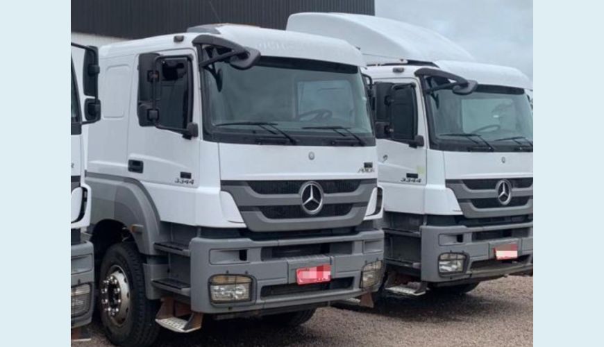 MERCEDES-BENZ AXOR 3344 S 6X4 2P (DIESEL) (E5) - BRANCO - 2019 Foto 2 (Grande)