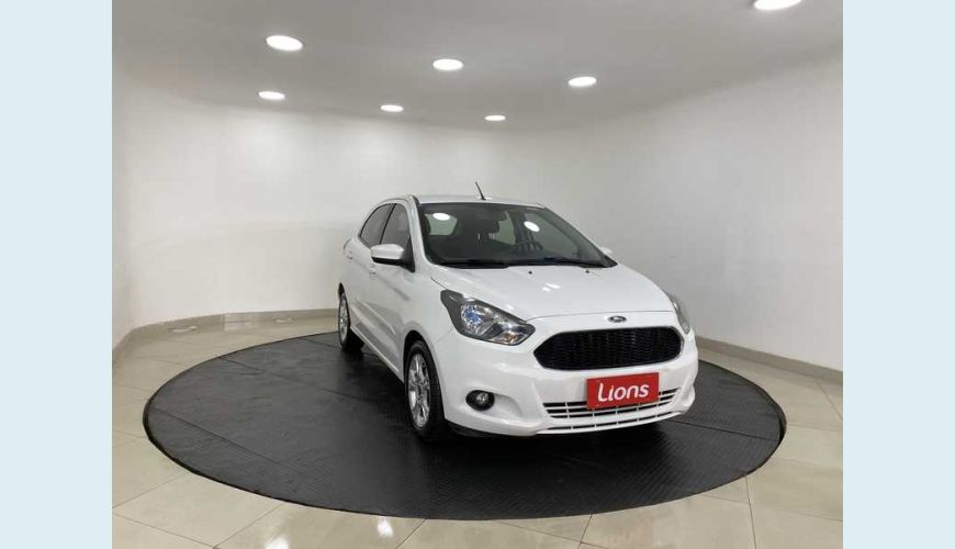 FORD KA SE 1.0 FLEX - BRANCO - 2015 Foto 2 (Grande)
