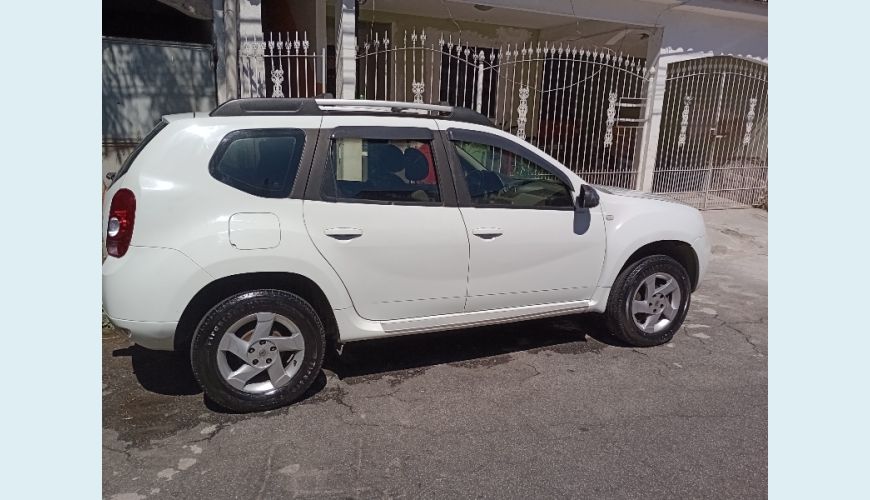 RENAULT DUSTER DYNAMIQUE 2.0 FLEX 16V AUT. - BRANCO - 2013 Foto 2 (Grande)