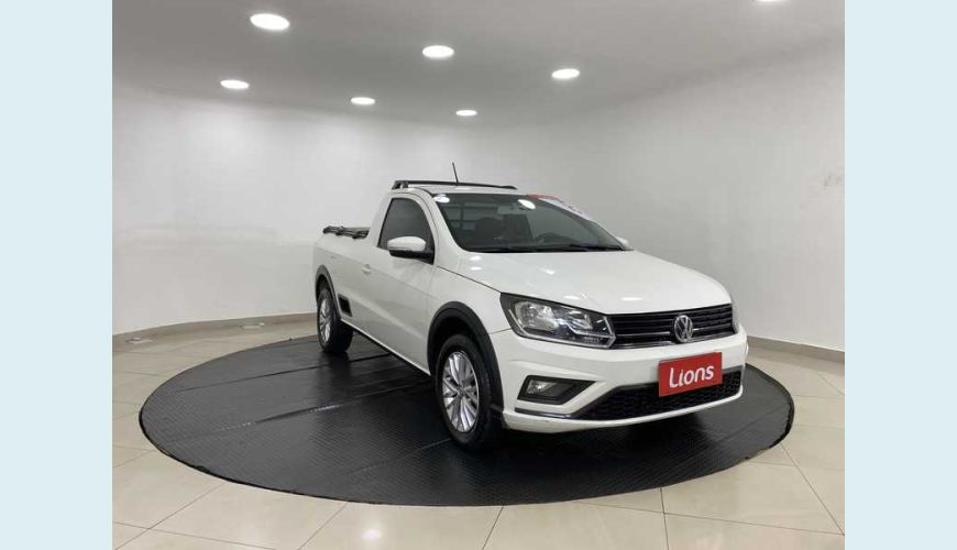 VOLKSWAGEN SAVEIRO ROBUST 1.6 MSI CS FLEX - BRANCO - 2018 Foto 2 (Grande)