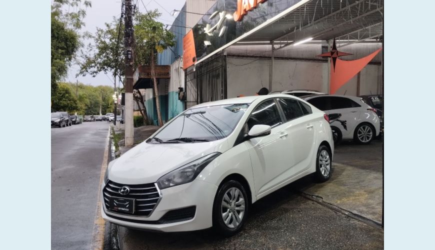 HYUNDAI HB 20S C.PLUS/C.STYLE1.0 FLEX 12V MEC. 4P - BRANCO - 2017 Foto 2 (Grande)