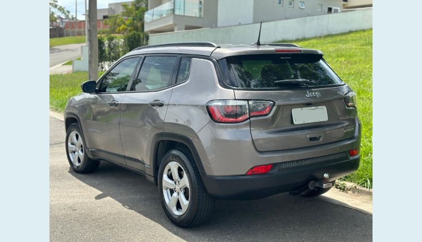 JEEP COMPASS SPORT 2.0 4X2 FLEX 16V AUT. - CINZA - 2018 Foto 2 (Grande)