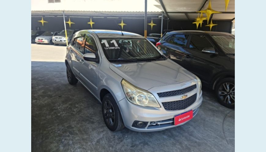 CHEVROLET AGILE - PRATA - 2011 Foto 2 (Grande)