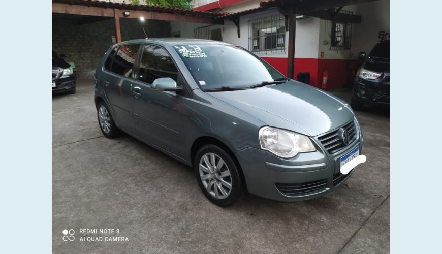 VOLKSWAGEN POLO 1.6 MI/S.OURO 1.6 MI TOT.FLEX 8V 5P - CINZA - 2011 Foto 2 (Grande)