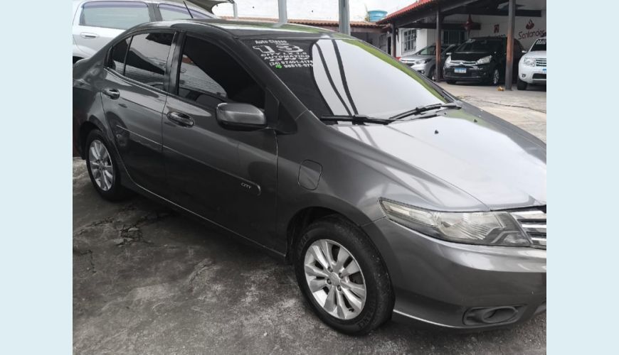 HONDA CITY SEDAN LX 1.5 FLEX 16V 4P AUT. - CINZA - 2013 Foto 2 (Grande)