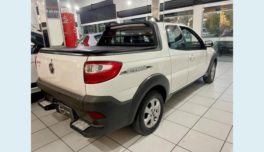 FIAT STRADA FREEDOM CD1.4 FLEX 8V - BRANCO - 2020 Foto 2 (Grande)