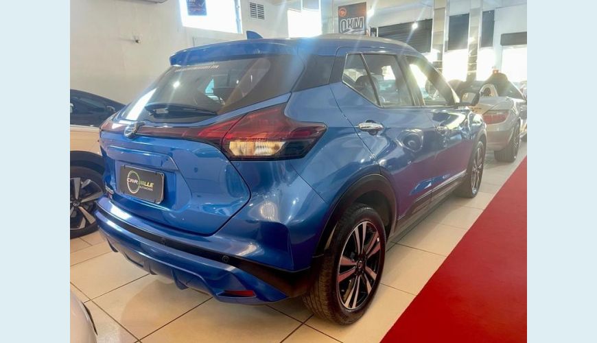 NISSAN KICKS EXCLUSIVE CVT - AZUL - 2022 Foto 2 (Grande)