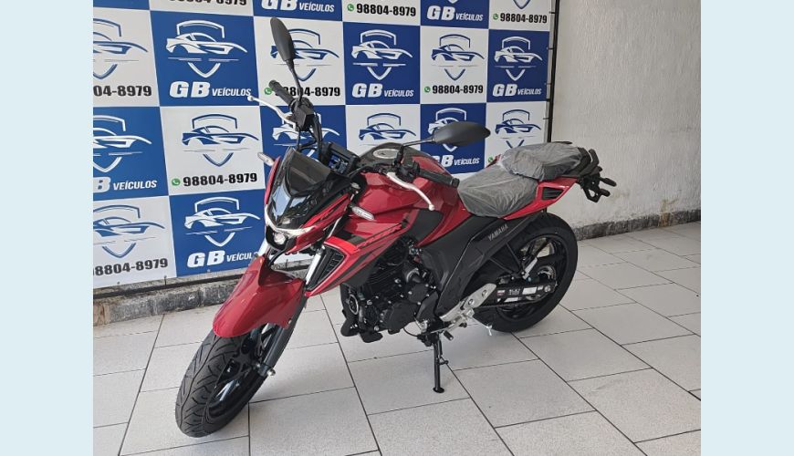 YAMAHA FZ25 250 FAZER FLEX - VERMELHO - 2025 Foto 2 (Grande)
