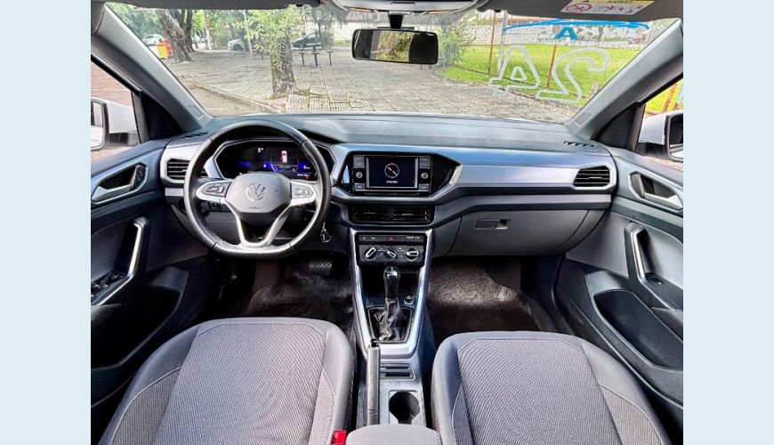 VOLKSWAGEN T-CROSS 200 TSI 1.0 FLEX 12V 5P AUT. - BRANCO - 2024 Foto 2 (Grande)