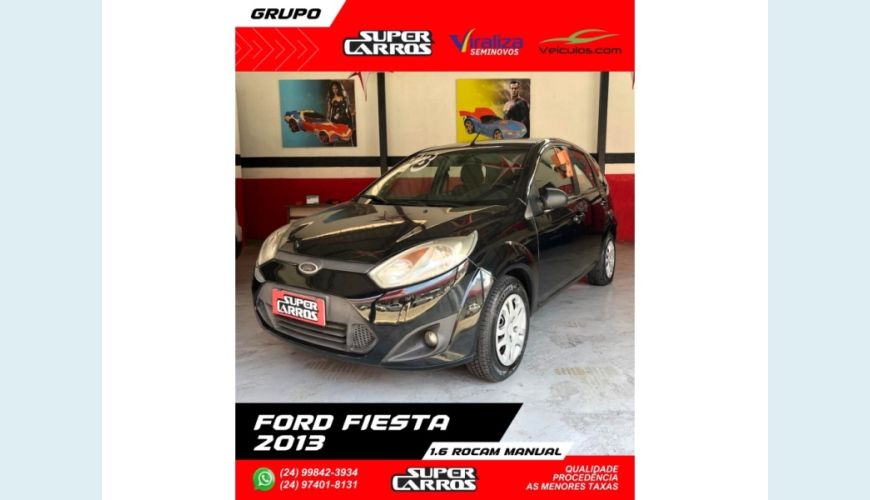 FORD FIESTA - PRETO - 2013 Foto 2 (Grande)
