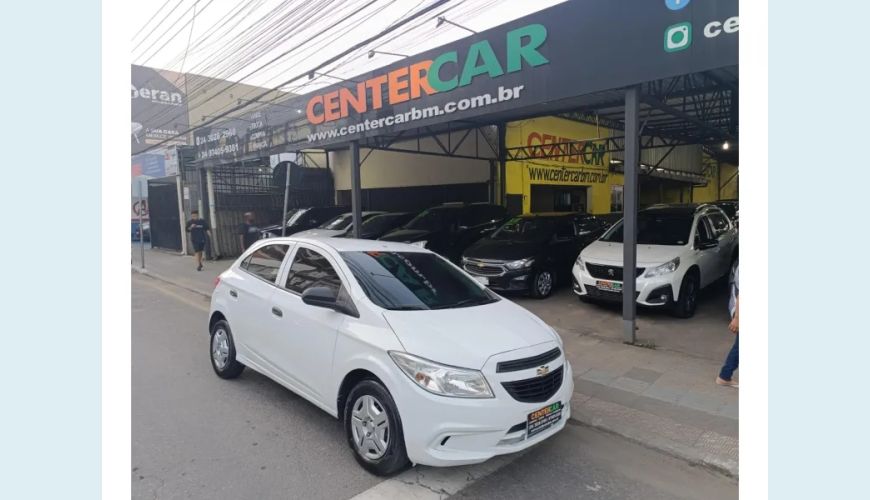 CHEVROLET ONIX 1.0 MPFI JOY 8V FLEX 4P MANUAL - BRANCO - 2018 Foto 2 (Grande)