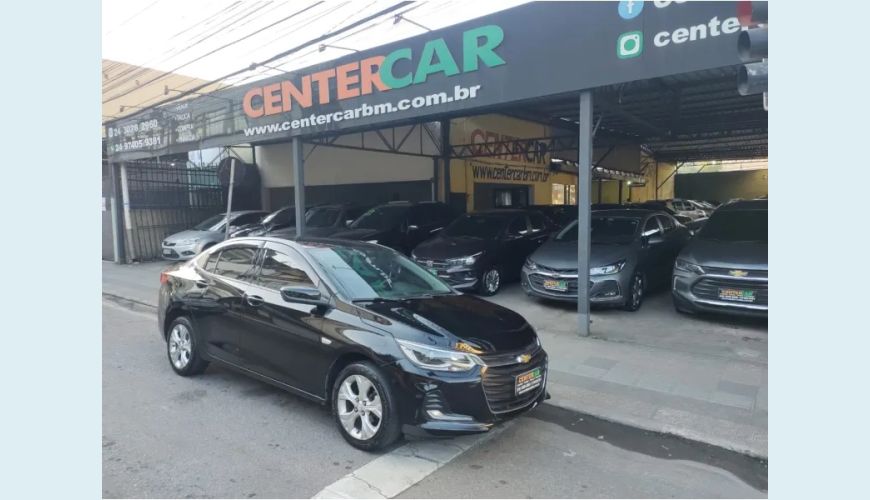 CHEVROLET ONIX 1.0 TURBO FLEX PLUS PREMIER AUT. - PRETO - 2021 Foto 2 (Grande)