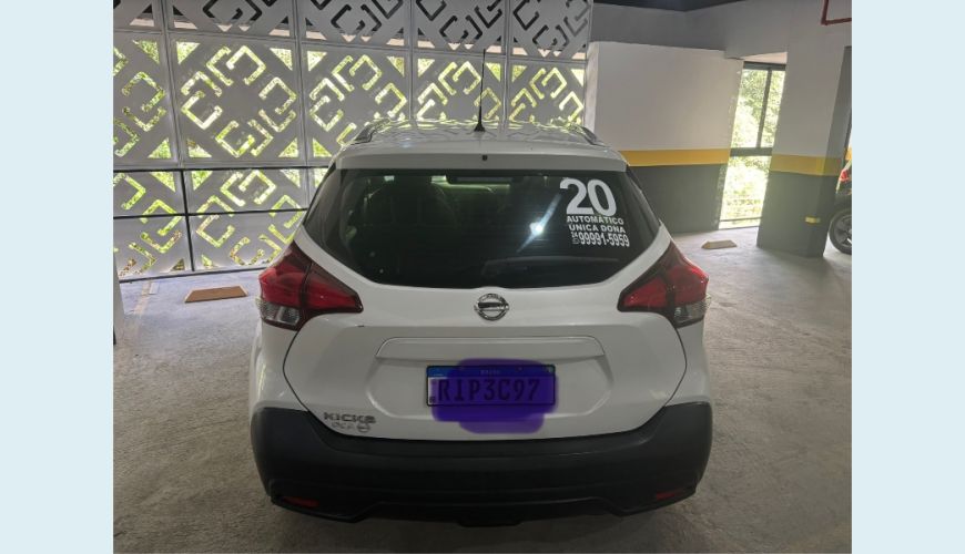 NISSAN KICKS S 1.6 16V FLEX 5P AUT. - BRANCO - 2020 Foto 2 (Grande)