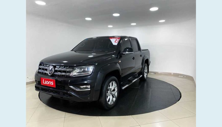 VOLKSWAGEN AMAROK 2.0 CD 4X4 TDI HIGHLINE AUT. - PRETO - 2018 Foto 2 (Grande)