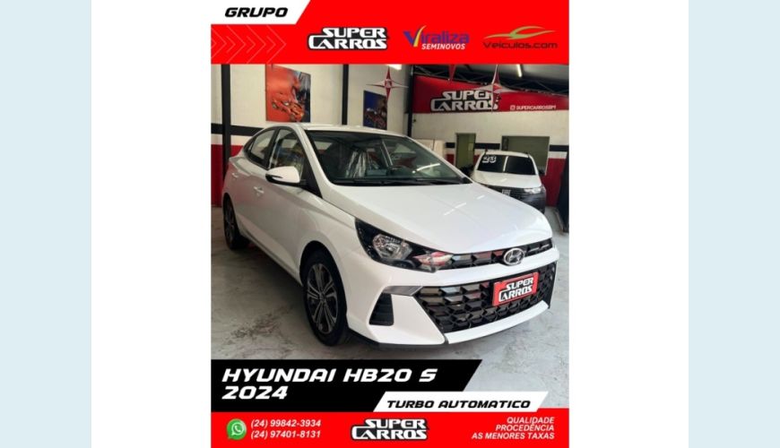 HYUNDAI HB 20S - BRANCO - 2024 Foto 2 (Grande)