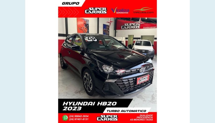 HYUNDAI HB 20 - PRETO - 2023 Foto 2 (Grande)