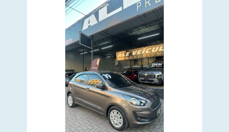 FORD KA - CINZA - 2019 Foto 2 (Grande)