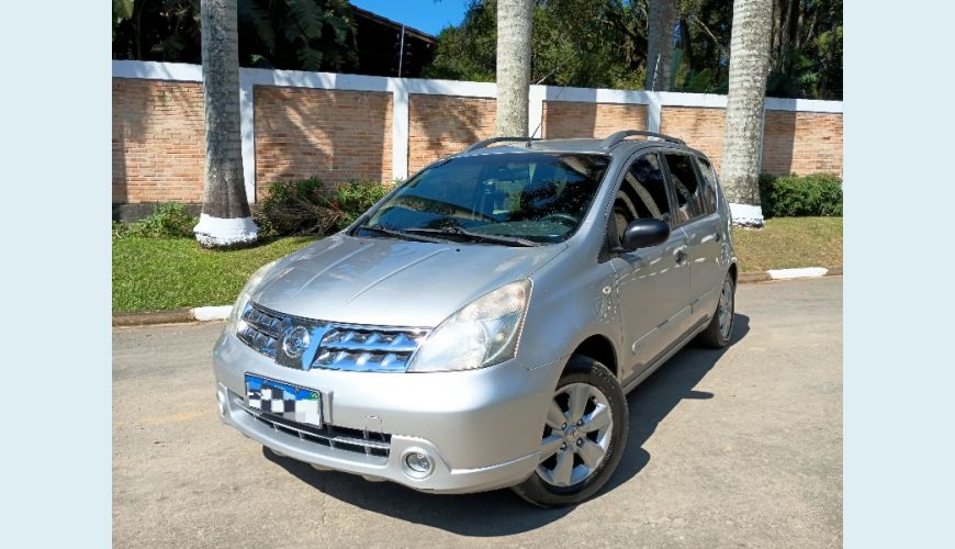 NISSAN LIVINA S NIGHT & DAY - PRATA - 2012 Foto 2 (Grande)