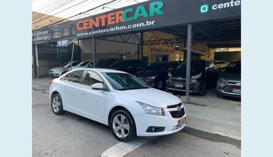 CHEVROLET CRUZE LT 1.8 16V FLEX AUT. 4P - BRANCO - 2013 Foto 2 (Grande)