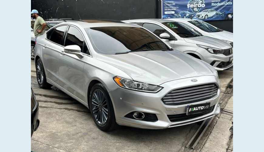 FORD FUSION TITANIUM 2.0 GTDI ECO. AWD AUT. - PRATA - 2013 Foto 2 (Grande)