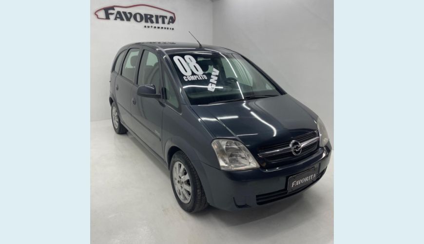 CHEVROLET MERIVA MAXX - CINZA - 2008 Foto 2 (Grande)