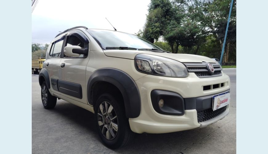 FIAT UNO WAY 1.3 FIREFLY FLEX - BRANCO - 2017 Foto 2 (Grande)