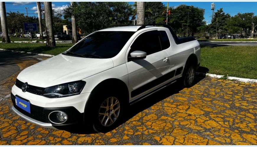 VOLKSWAGEN SAVEIRO CROSS CE - BRANCO - 2015 Foto 2 (Grande)